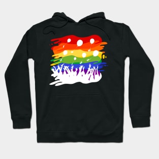 Rainbow Flash Mob Hoodie